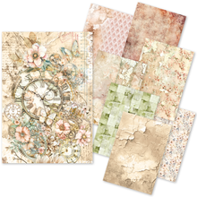 Charger l'image dans la galerie, CraftMix "Lost in Time" A5 x8 Tissue & Vellum (MC007) - Ciao Bella