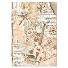 Charger l'image dans la galerie, Papiers de riz A4 "Lost in Time" x4 (MF007) - Ciao Bella