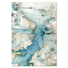 Charger l'image dans la galerie, Papiers de riz A4 "Edge of the Ocean" x4 (MF008) - Ciao Bella