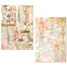 Charger l'image dans la galerie, Papiers de riz A5 "Lost in Time" x8 (MFS007) - Ciao Bella