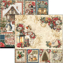Charger l'image dans la galerie, Bloc papier 30x30 cm « Merry & Bright » - Ciao Bella (CBPM098)