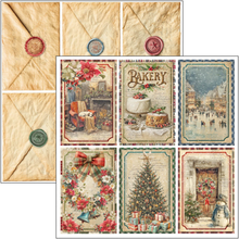Charger l'image dans la galerie, Bloc papier 30x30 cm « Merry & Bright » - Ciao Bella (CBPM098)