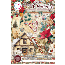 Charger l'image dans la galerie, Junk Journal A4 21 x 29,7 cm « Cozy Christmas » - Ciao Bella (CBB031)