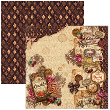 Charger l'image dans la galerie, Bloc papier 30x30 cm « Chocolate Wanderlust » - Ciao Bella (CBPM100)