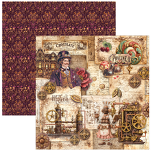 Charger l'image dans la galerie, Bloc papier 30x30 cm « Chocolate Wanderlust » - Ciao Bella (CBPM100)