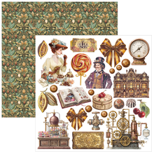 Charger l'image dans la galerie, Bloc die cuts 15x15 cm « Chocolate Wanderlust » - Ciao Bella (CBQE100)