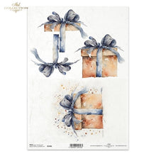 Charger l'image dans la galerie, Feuille de riz A4 "Cadeaux" (R2486) ITD Collection