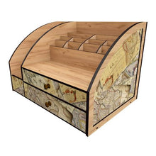 Charger l'image dans la galerie, Secrétaire Organiseur en Bois - Fabrika Decoru (Sur Commande)
