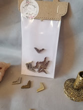 Charger l'image dans la galerie, Coins métal pour album - Lot de 8 embellissements décoratifs