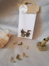Charger l'image dans la galerie, Coins métal pour album - Lot de 8 embellissements décoratifs