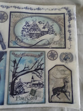 Charger l'image dans la galerie, papier de riz A2 "Doux hiver" (DFS294)