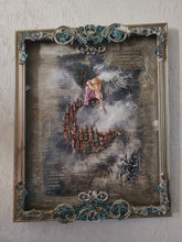 Charger l'image dans la galerie, "Plus d'Homme, Plus d'Humanité" - Cadre Mixed Media Original