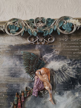 Charger l'image dans la galerie, "Plus d'Homme, Plus d'Humanité" - Cadre Mixed Media Original