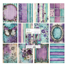 Charger l'image dans la galerie, Bloc 15x20 cm Art Journal "Violet Whispers" - Mintay (MT-ART-P06)