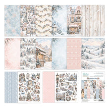 Charger l'image dans la galerie, Papiers et motifs à découper Snowberry Lane Mintay Papers, paysages enneigés et tons pastel