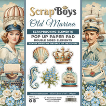Charger l'image dans la galerie, Bloc POP UP 15x15 cm Old Marina - Scrapboys