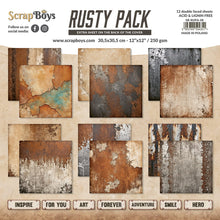 Charger l'image dans la galerie, Bloc Rusty Pack 30x30 cm - Scrapboys (SB-RUPA-08)
