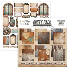 Charger l'image dans la galerie, Bloc Rusty Pack 30x30 cm - Scrapboys (SB-RUPA-08)