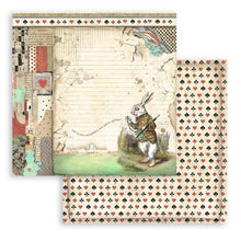 Charger l'image dans la galerie, Bloc papier scrapbooking "Alice in Wonderland" 20x20 cm de Stamperia (SBBS01)