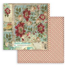 Charger l'image dans la galerie, Bloc papier scrapbooking "Alice in Wonderland" 20x20 cm de Stamperia (SBBS01)