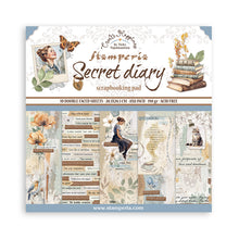 Charger l'image dans la galerie, Create Happiness Secret Diary Paper Pack SBBS103 20x20cm