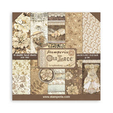 Charger l'image dans la galerie, Bloc papier Old Lace 20x20 cm - Stamperia