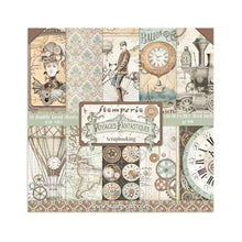 Charger l'image dans la galerie, Bloc Papier Voyages Fantastiques 20x20 cm - Stamperia