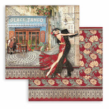 Charger l'image dans la galerie, Bloc Papier Scrap Double Face 10 feuilles 15x15 cm "Desire" - Stamperia (SBBXS21)