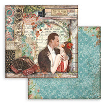 Charger l'image dans la galerie, Bloc Papier Scrap Double Face 10 feuilles 15x15 cm "Desire" - Stamperia (SBBXS21)