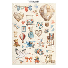 Charger l'image dans la galerie, Junk Journal "Baby" de la collection Family - Stamperia (SBJK12)