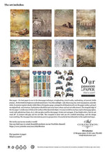 Charger l'image dans la galerie, set créatif de papier de riz "Legendary Route 66"(RP001)