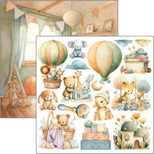 Charger l'image dans la galerie, Bloc de die cuts "Lunibloom" Ciao Bella 15x15 (CBQE093)