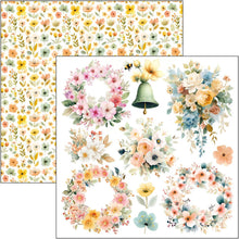 Charger l'image dans la galerie, Bloc de die cuts "Lunibloom" Ciao Bella 15x15 (CBQE093)
