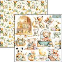 Charger l'image dans la galerie, Bloc de die cuts "Lunibloom" Ciao Bella 15x15 (CBQE093)