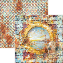Charger l'image dans la galerie, bloc de papier "coral reef" Ciao bella 20x20 cm CBH078