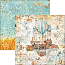 Charger l'image dans la galerie, bloc de papier "coral reef" Ciao bella 20x20 cm CBH078