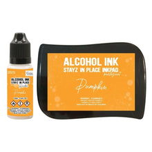 Charger l'image dans la galerie, Stayz in Place Alcohol Ink Pearlescent Pumpkin Pad+Reinker (CO728177)