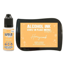 Charger l'image dans la galerie, Stayz in Place Alcohol Ink Pearlescent Honeycomb Pad+Reinker