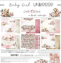Charger l'image dans la galerie, Bloc 30x30 Baby Girl Universe - Craft O'Clock
