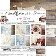 Charger l'image dans la galerie, "Mindfulness Time" - Craft O'Clock Bloc Papiers 20x20 Medium (CC-C76-MT-09)