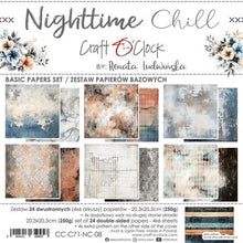Charger l'image dans la galerie, "Nighttime Chill" - Craft O'Clock Bloc Papiers 20x20 Medium (CC-C71-NC-09)
