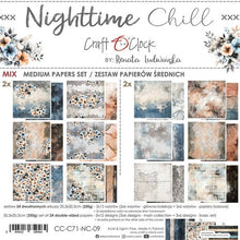 Charger l'image dans la galerie, "Nighttime Chill" - Craft O'Clock Bloc Papiers 20x20 Medium (CC-C71-NC-09)