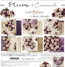 Charger l'image dans la galerie, "Plume et Caramel" de Craft O'Clock 30x30 (CC-C80-PC-00)