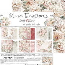 Charger l'image dans la galerie, "Rose Emotions" - Craft O'Clock Bloc Papiers 20x20 (CC-C73-RE-07)