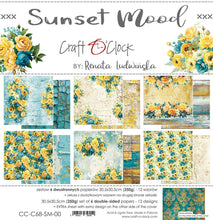 Charger l'image dans la galerie, "Sunset Mood" - Craft O'Clock Papiers 30x30(CC-C68-SM-00)