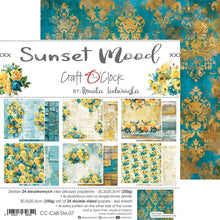 Charger l'image dans la galerie, "Sunset Mood" - Craft O'Clock Papiers 20x20 (CC-C68-SM-09)