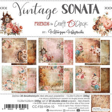 Charger l'image dans la galerie, "Vintage Sonata" - Craft O'Clock Papiers 15x15 (CC-F35-VSN-10)