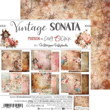Charger l'image dans la galerie, "Vintage Sonata" - Craft O'Clock Papiers 15x15 (CC-F35-VSN-10)