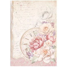 Charger l'image dans la galerie, Set 6 Papiers de Riz A4 "Romance Forever" - Stamperia (DFSA4XRM)