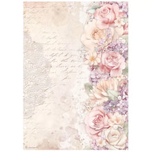 Charger l'image dans la galerie, Set 6 Papiers de Riz A4 "Romance Forever" - Stamperia (DFSA4XRM)